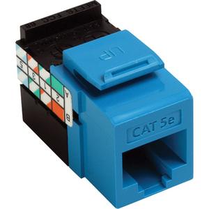 GigaMax QuickPort Connector - Internet, 8, 5e, Blue