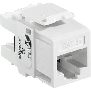 eXtreme QuickPort Connector - Internet, 8, 5e, White