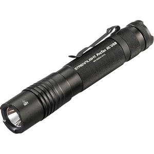 ProTac® HL USB Professional Tactical Flashlight - LED, 1000, 1.5, Aluminum, Black, Rechargeable, Included, 219 m
