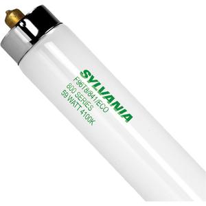 OCTRON® 800 XV SUPERSAVER ECOLOGIC Fluorescent Lamps - 59 W, 4100 K, Single Pin, T8, 96", 82, Instant start, 5900, 5430, 18000 hrs.
