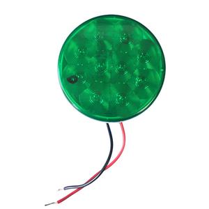LED Stop & Go Green Replacement Light - 4", 4", LED, 115 V, Green