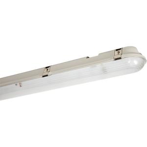 LED Vapor Tight - LED, 347-480 V, 50 W, 5700, 4", 4", 48.5", 5000K, Gray, 80, cULus, FCC, RoHS, DLC