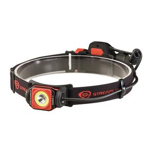 Twin-Task USB Multi-Purpose Headlamp - LED, 375, 4.75, Plastic, Rechargeable, Red, 121 m, Included, White