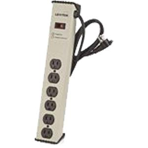 Surge Protector Strip - 6, 6', 900 J, 20 Amps, 1500 W, 125 V
