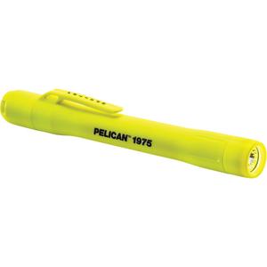 Hand-Held Flashlight - LED, 117, 2.25, Plastic, Yellow, AAA, Included, 24 m, 5.75", Class I, Division 1   /  Class II, Division 1   /  Class III, Division 1