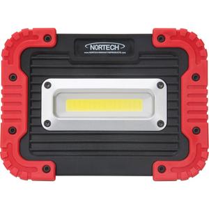 Portable Work Light - LED, 1000, 10 W, Plastic, Red, 4400 mAh Li-ion, IPX4, '-20°C to -60°C