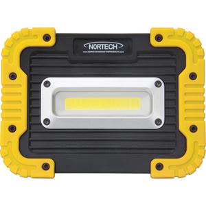 Portable Work Light - LED, 1000, 10 W, Plastic, Yellow, 4400 mAh Li-ion, IPX4, '-20°C to -60°C