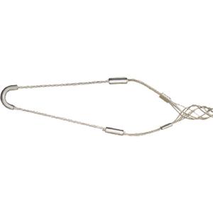 Support Grip - Single U Eye, Tinned Bronze, 0.300" - 0.390", 300 lbs., 4", 2-1/2", Yes