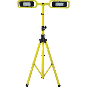 Beacon Infinity Light Dual Tripod with Magnetic Mounts - LED, 10800, 40 W, Plastic/Aluminum, 90 - 277 V, IP65