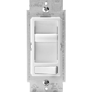Decora SureSlide® LED Dimmer - White, 120 V, Surface Mount Switch/Slider, Dimmable, UL/CSA, 60 Hz, SSL 7A