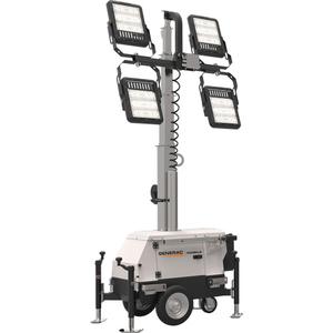 LinkTower™ Portable Light Tower - LED, 122112, 235 W, Plastic/Aluminum, 4, 30528, 16', Vertical