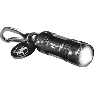 Keychain Flashlight - LED, 16, 8.5, Aluminum, Alkaline, Black, 23 m, Included, 6, IPX4