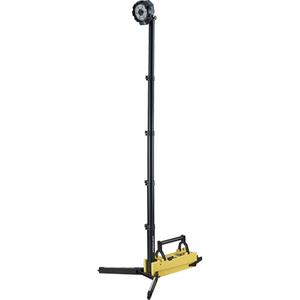 Portable Extendable Scene Light - LED, 5300, Plastic, 12V Rechargeable, 25.5", Yellow