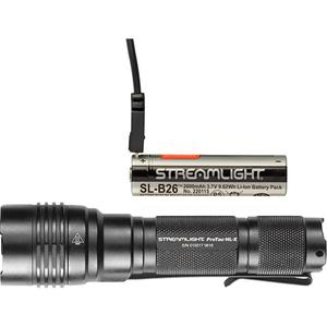 ProTac® HL-X USB Tactical Light - LED, 1000, 65, 1.25, 23, Aluminum, Black, Rechargeable/CR123A, Included, 330 m, 68