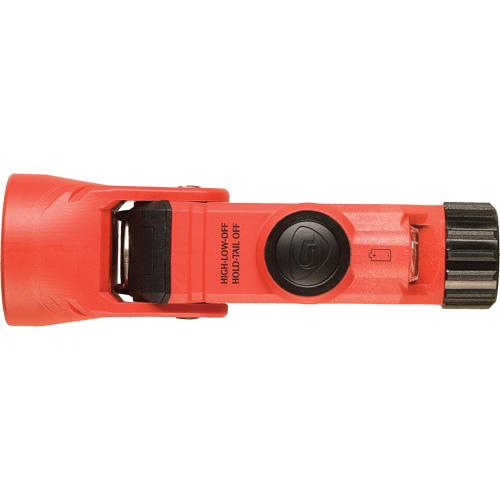 Vantage® 180 X Multi-Fuel Helmet/Right Angle Flashlight - LED, Nylon Polymer, Orange, Rechargeable/CR123A, Included, X7 - Image 5