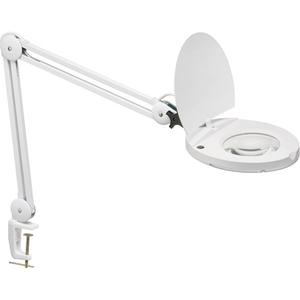 Adjustable Magnifier Lamp - 47", C-Clamp, White, LED, 8 W, 5, 120, 3000 K, 760, 30000 Hours