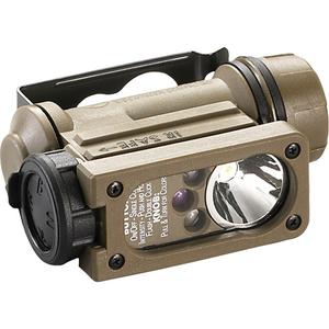 Sidewinder Compact® II Military Model Hands Free Light - LED, 55, 6, Plastic, AA, Beige, 69 m, Included, Red, White, Blue & Ultraviolet