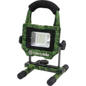 Cordless Work Light - LED, 1500, 15 W, Aluminum, Lithium-Ion, 30,000 Hours