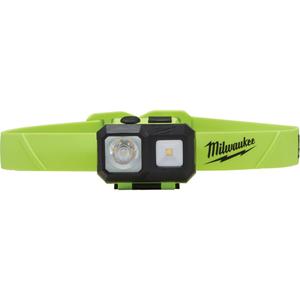 Intrinsically Safe Spot/Flood Headlamp - LED, 310, 40, Plastic, AAA, Black/Yellow, 100 m, Included, White, Limited Lifetime (Excludes Batteries)