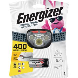 Vision HD+ Focus Headlight - LED, 400, 3, AAA, Black/Grey, 85 m, Included, Red & White, 45, 35, 30 m, 1 m