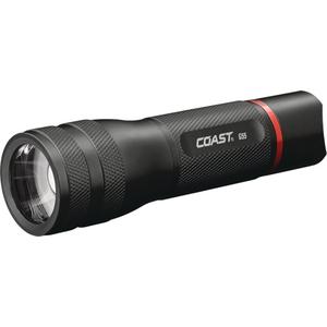 G55 Pure Beam Focusing Flashlight - LED, 650, 17, Aluminum, Black, 198 m, Lifetime