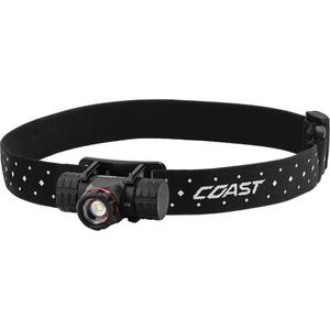 XPH25R Headlamp - LED, 460, 9.25, Aluminum, Rechargeable/CR123, Black, 120 m, Not Included, White