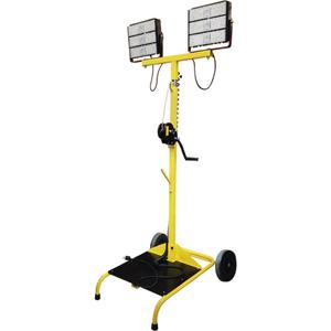 Beacon978 Light Cart with Winch - LED, 22500, 150 W, Aluminum