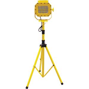 Explosion Proof Floodlight with Tripod - LED, 5600, 40 W, Aluminum
