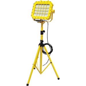 Explosion Proof Floodlight with Tripod - LED, 5600, 40 W, Aluminum