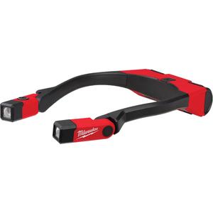 Redlithium™ USB 400L Neck Light - LED, Black/Red, Rechargeable, Included, Cordless, 8.9", 1.5"