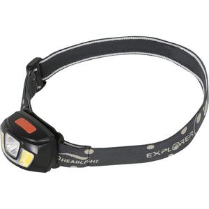 JUHL-250 Cree XPG SMD Headlamp - LED, 250, 3, Li-ion, Black, 117 m, White, USB, 2.5 hr, 85