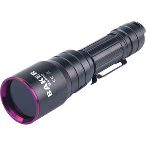 NDT Inspection Flashlight - LED, Aluminum, Black, Rechargeable, Included, 72,000μW/cm2, 30,000μW/cm2, 14" (35.5 cm), 365nm UV-A LED