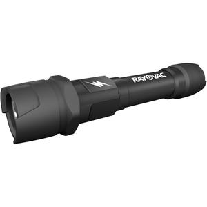 Virtually Indestructible Flashlight - LED, 350, 90, 12, Aluminum, Black, AA, Included, 9.5" (241.3 mm), Standard
