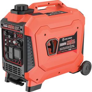 Dual Fuel Gasoline & Propane Digital Inverter Generator - 6.3 L, 20", 13-1/4", 22-1/2", 4000 W, 3800 W, CSA & EPA Approved, 3300 W (Gasoline), 2600 W (Propane), 25 A/22.5 A, 12V (DC 8A)