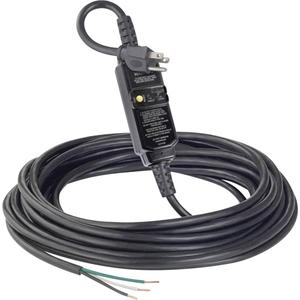 Self-Test Automatic Reset GFCI Cord Set - 37', 15 A, 120 VAC, 3/4 HP, 2 kA, 2, 5mA plus or minus 1mA