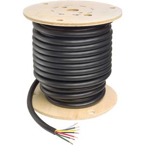 PVC Trailer Cable - 100', 100% Copper, Yellow, Red, Green, Brown, Black, Blue, White, Rated to 60V, 14