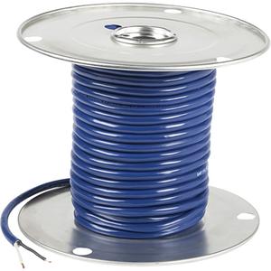 Low-Temperature 2-Conductor Trailer Cable - 500', 100% Copper, Black, White, Rated to 60V, 14