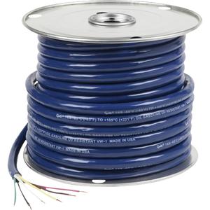 Low-Temperature 3-Conductor Trailer Cable - 500', 100% Copper, Black, White, Red, Rated to 60V, 14