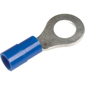 Nylon Ring Terminals - #10, 16-14GA, Blue, 105°C (221°F)