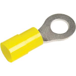 Nylon Ring Terminals - #8-10, 12-10GA, Yellow, 105°C (221°F)