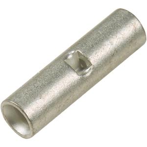 Uninsulated Butt Connectors with Butted Seams - 12-10GA, Chrome, ETP Copper
