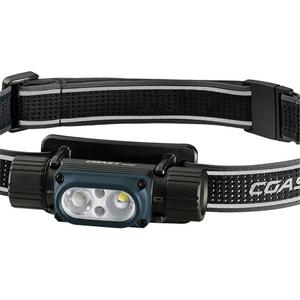 WPH30R Waterproof Ultra Bright Dual Power Headlamp - LED, 1000, Lithium Ion, Black, Included, White/Blue, Silicone, ‎Battery, USB Cable, Head Band