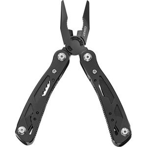 CT225 Black Mult-tool - 4-7/10", Stainless Steel, Stainless Steel