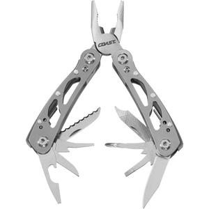 CT211 Silver Multi-Tool - 4-2/5", Stainless Steel, Stainless Steel