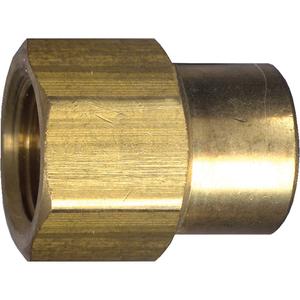 Reduced Pipe Coupling - Brass, 1/2" x 3/8", FPT, 1200 PSI, 1 Year