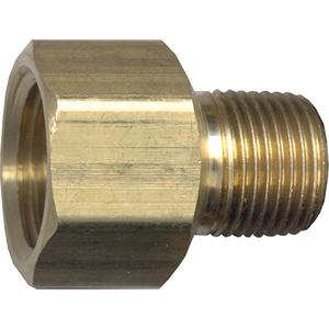 Adapter - FPT x NPT, Brass, 1/2" x 1/2"