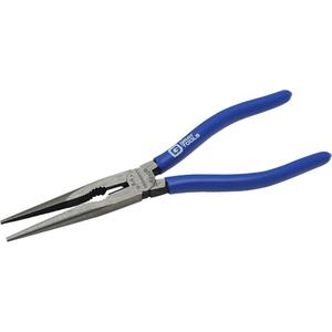 Needle Nose Straight Pliers with Cutter Vinyl Grips - 8", 2-3/4"